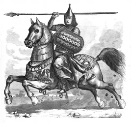 Trojden, Duke of Czersk, Graphic by Jan Matejko 1876